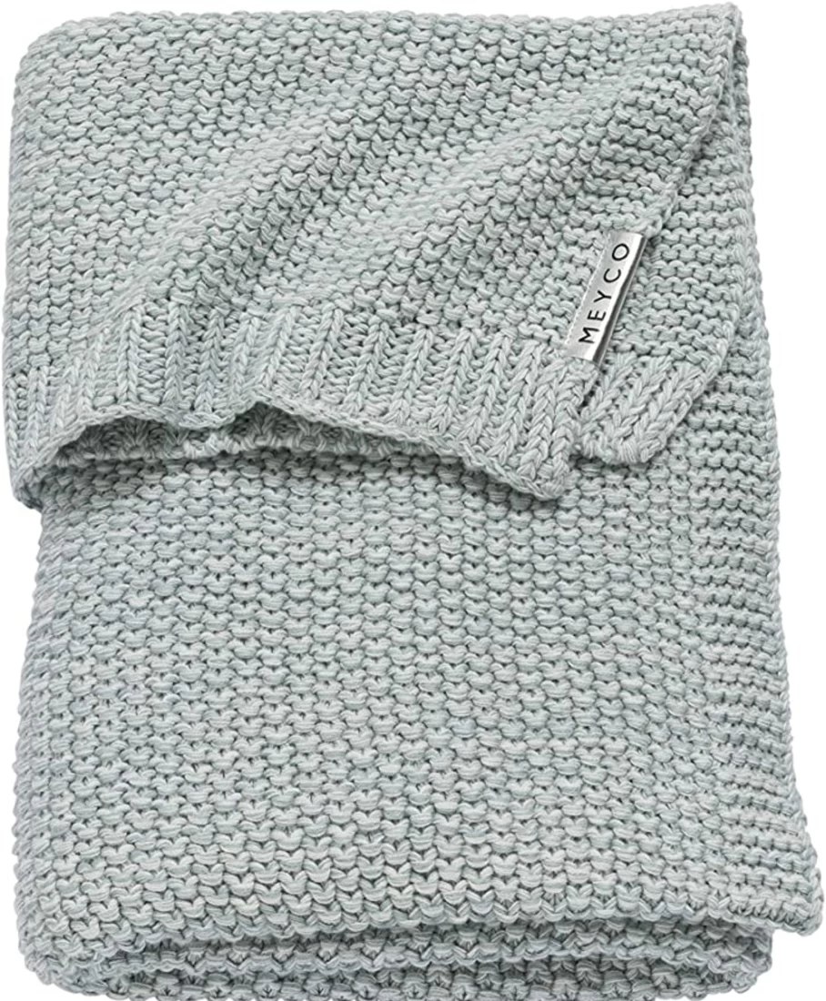 Meyco Soft Fleece Blanket 75" x 100" Cozy Warm Throw for Ultimate Comfort and Relief