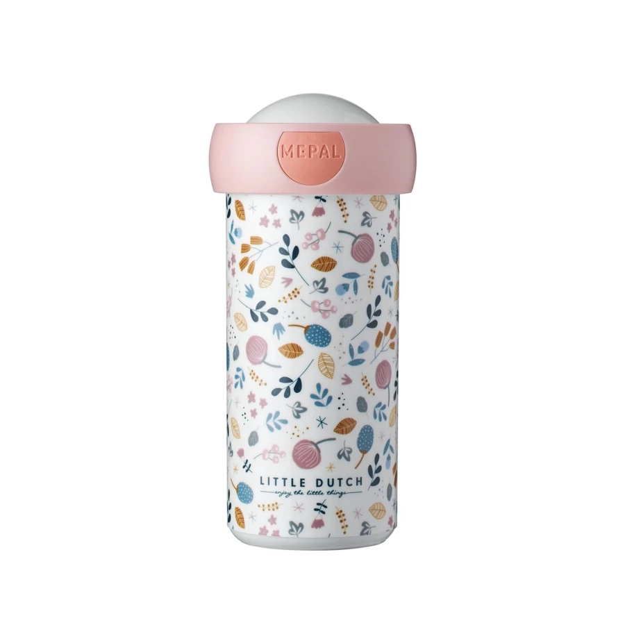 Little Dutch 300ml Kids Drink Bottle for School & Campus - BPA Free, Leak Proof
