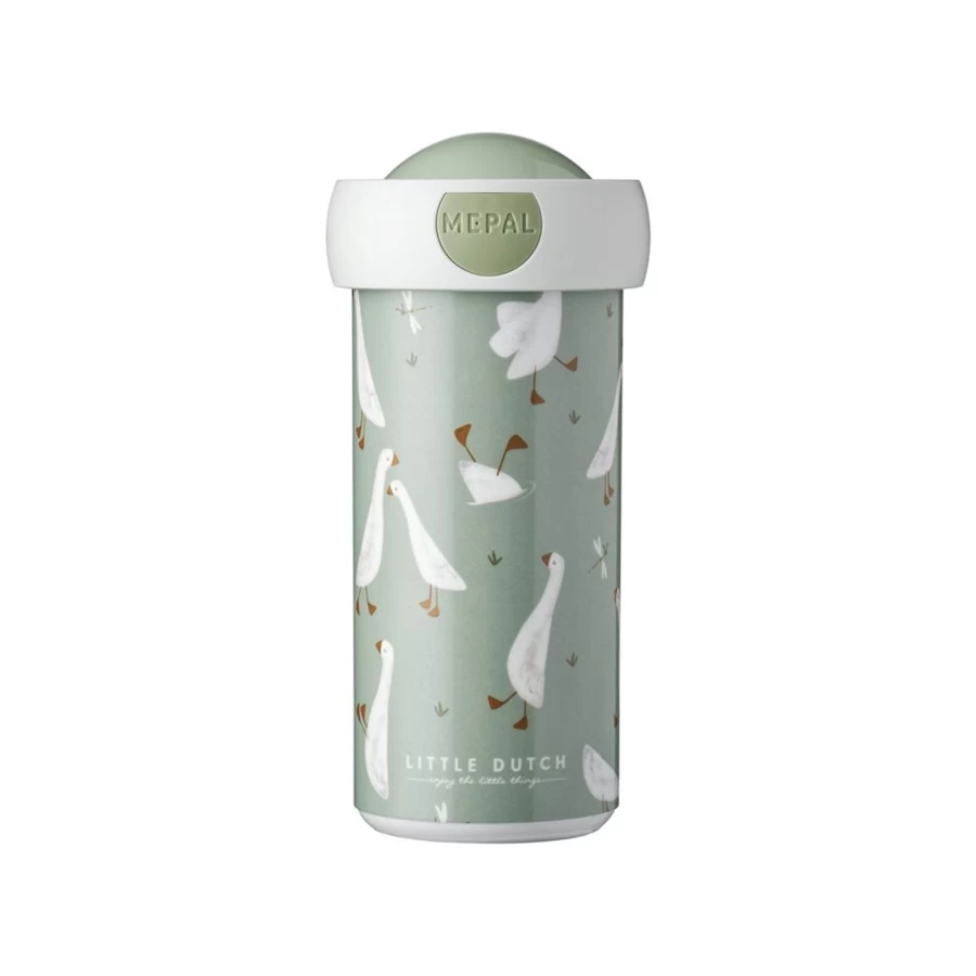 Little Dutch 300ml Kids Drink Bottle for School & Campus - BPA Free, Leak Proof
