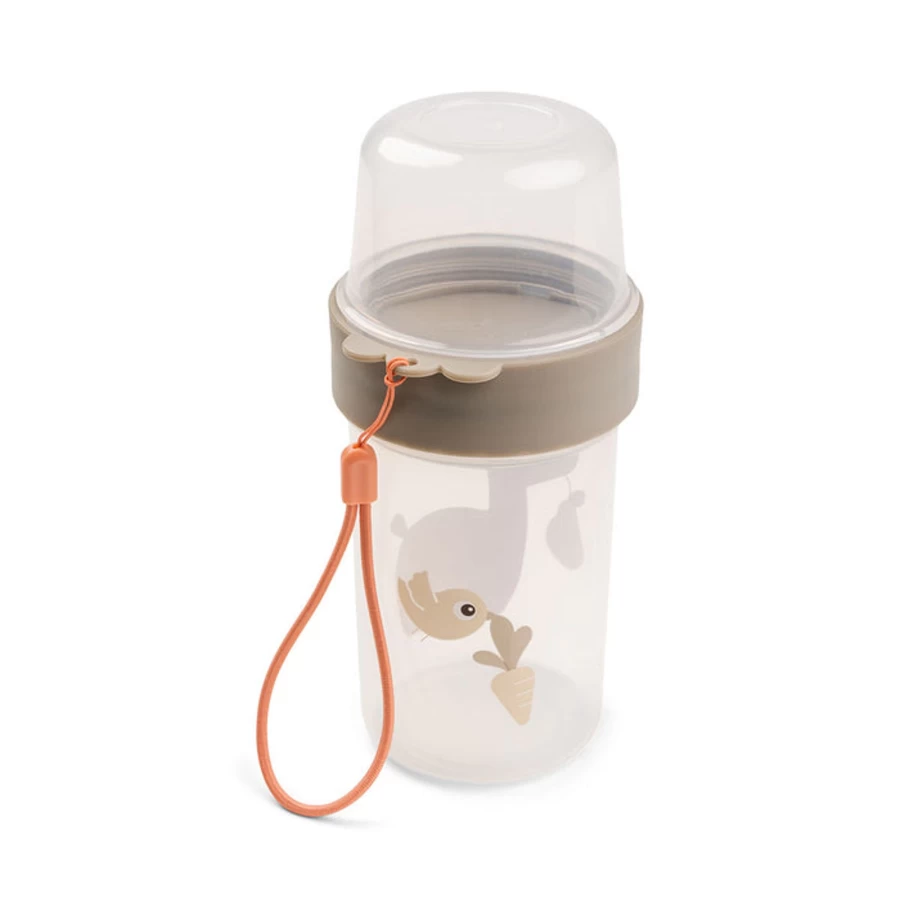 Done by Deer Portable 2-Way Snack Container for On-The-Go Freshness
