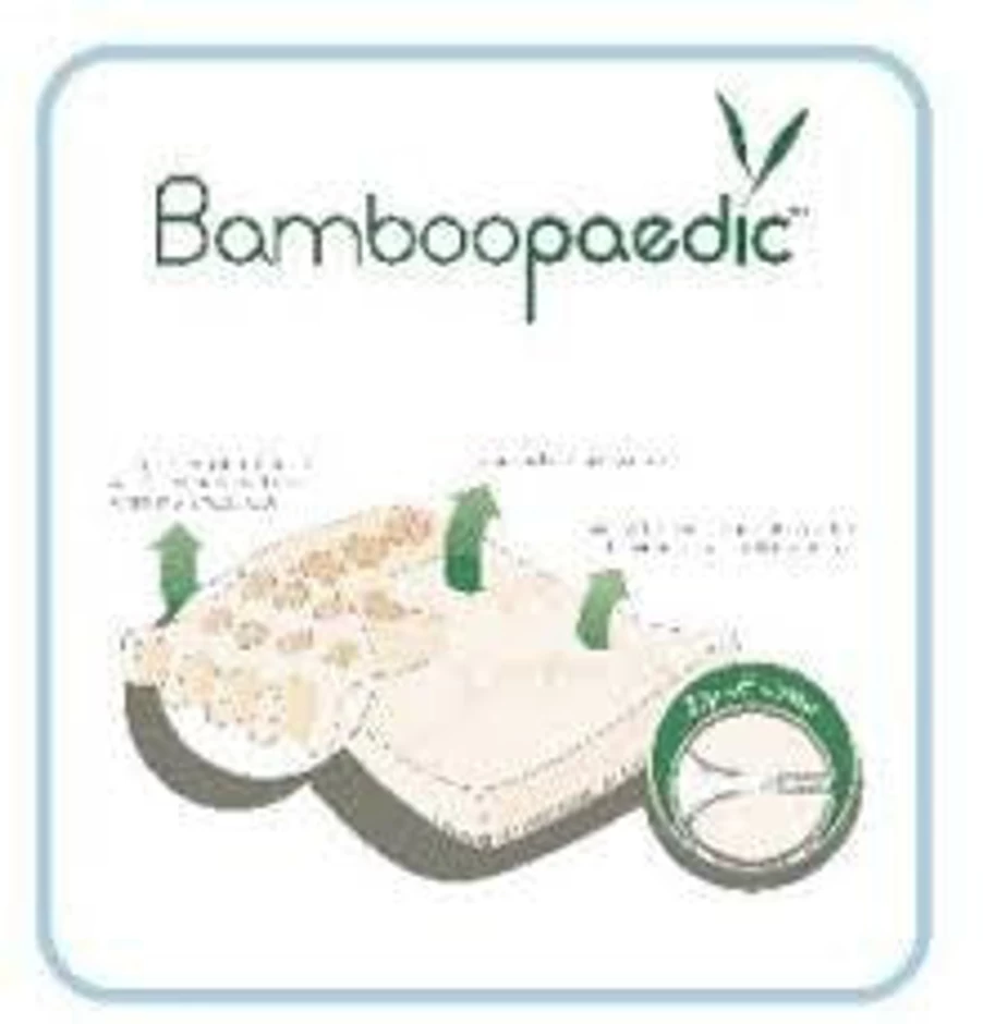 Snuggletime Bamboo Orthopedic Mattress - 140cm x 70cm - Eco-Friendly & Supportive Bed