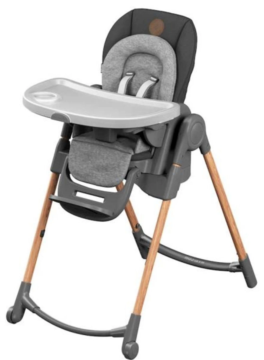 Maxi Cosi Minla High Chair for Babies & Toddlers - Essential Graphite Modern Design