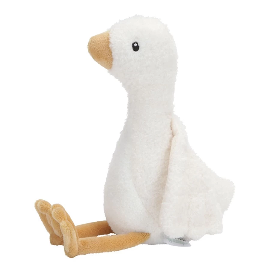 Little Dutch Cuddly Toy Plush Goose, Soft Stuffed Animal 18cm for Kids