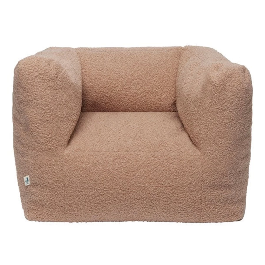 Jollein Kids Boucle Bean Bag Chair - Soft & Cozy Children's Lounge Seat