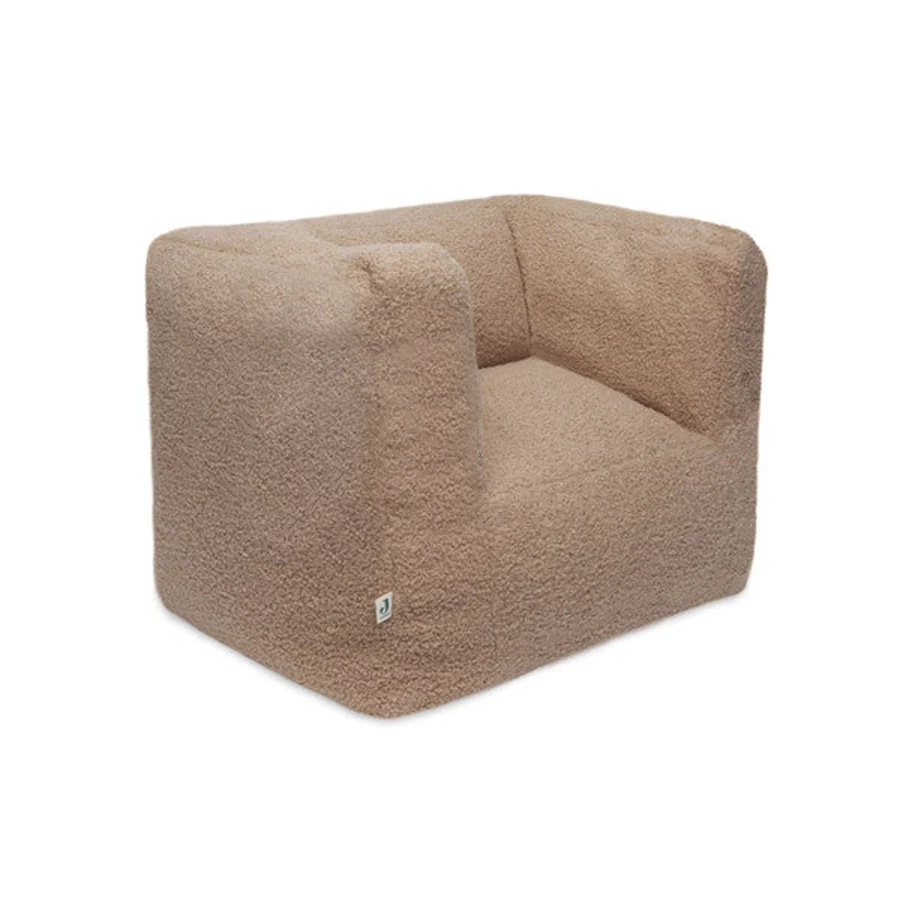 Jollein Kids Boucle Bean Bag Chair - Soft & Cozy Children's Lounge Seat