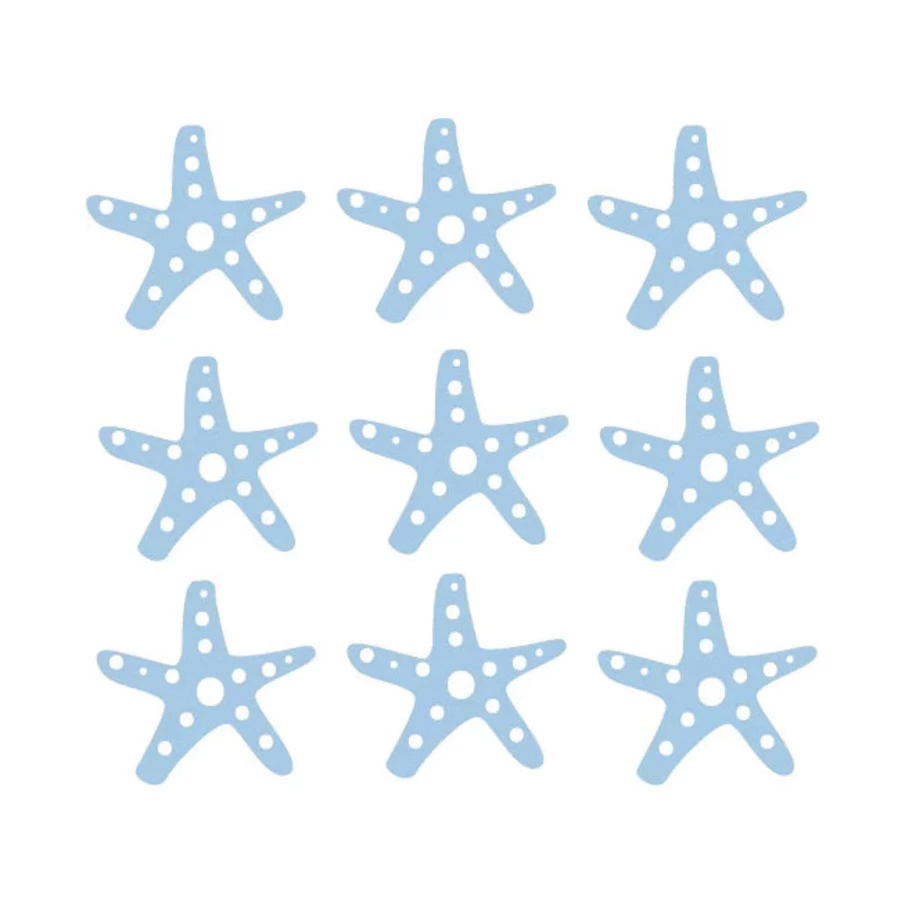 "LM Baby Art Sea Star Wall Decals - Removable Ocean Themed Stickers for Kids Room Decor"