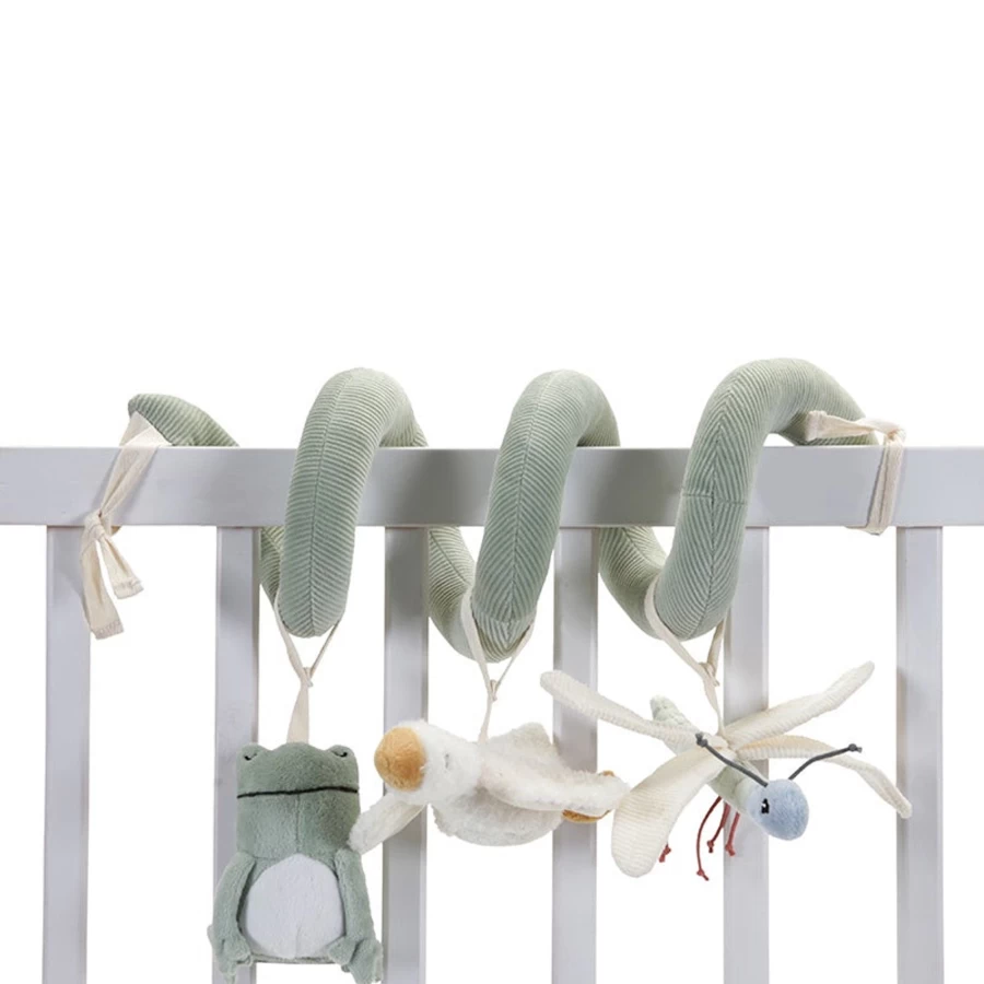 Little Dutch Spiral Goose Toy - Premium Wooden Baby Toy for Early Learning