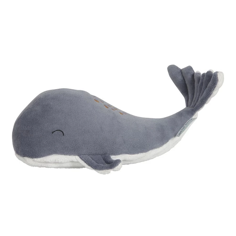Little Dutch Soft Toy Whale 24cm - Plush Stuffed Animal for Kids