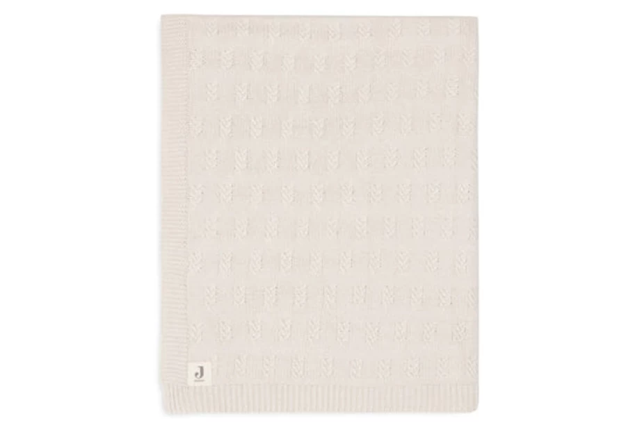 "Jollein Soft Grain Knit Blanket 100x150 cm - Cozy & Warm Throw for Bed or Couch"