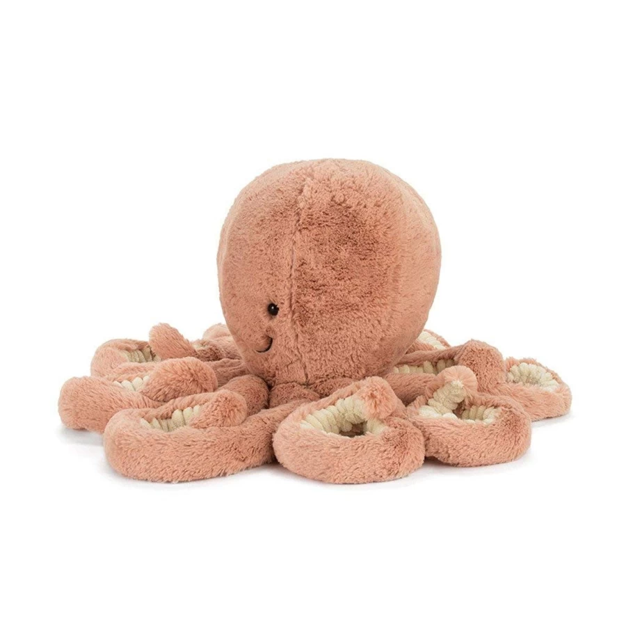 Jelly Cat Odell Octopus Plush Toy - Soft Stuffed Animal Cuddle Friend for Kids