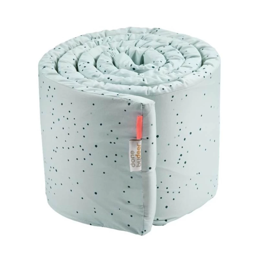 Done by Deer Dreamy Dots Blue Cot Bumper - Safe & Stylish Nursery Bedding