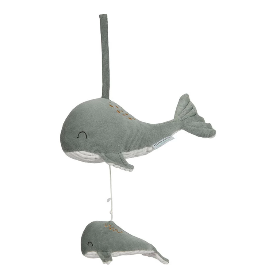 Little Dutch Whale Music Box – Handmade Wooden Musical Gift for Kids & Collectors