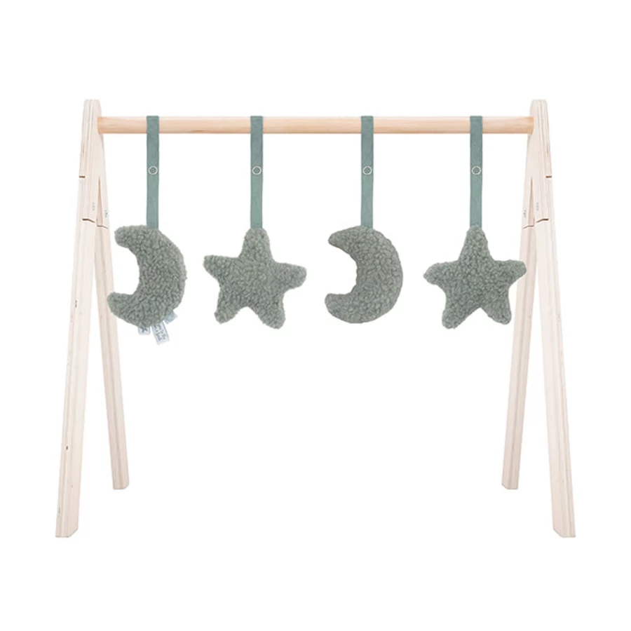 Jollein Baby Gym Toys for Infants - Interactive Playmat with Soft Toys, Music & Lights for Newborn Tummy Time & Early Development