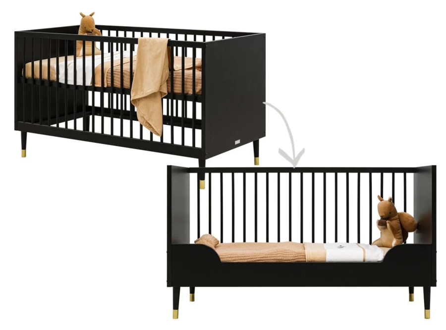 Bopita Cloe Cotbed 140cm X 70cm - Stylish & Comfortable Baby Cot for Nursery
