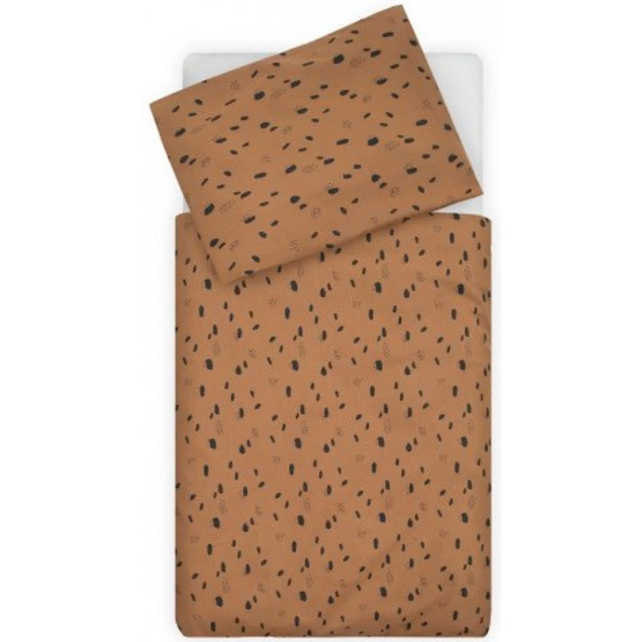 Jollein Spot Print Duvet Cover Set 100x140cm - Soft Bedding for Kids & Adults