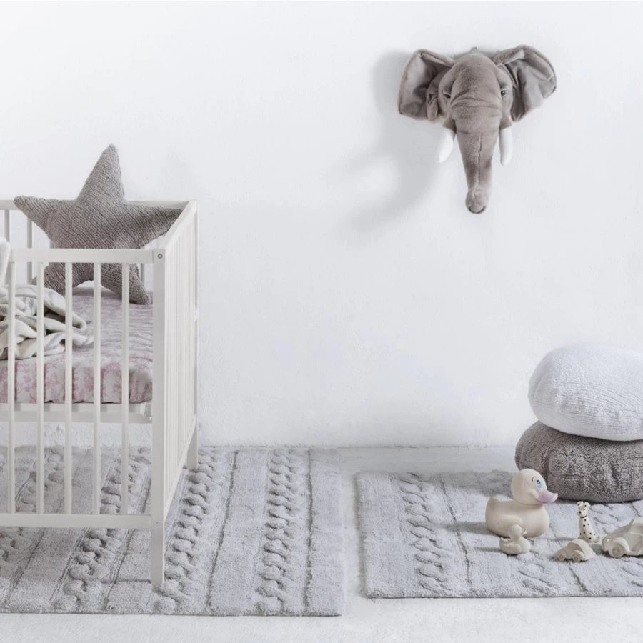 "Wild & Soft George the Elephant Wall Trophy – Handcrafted Animal Decor"