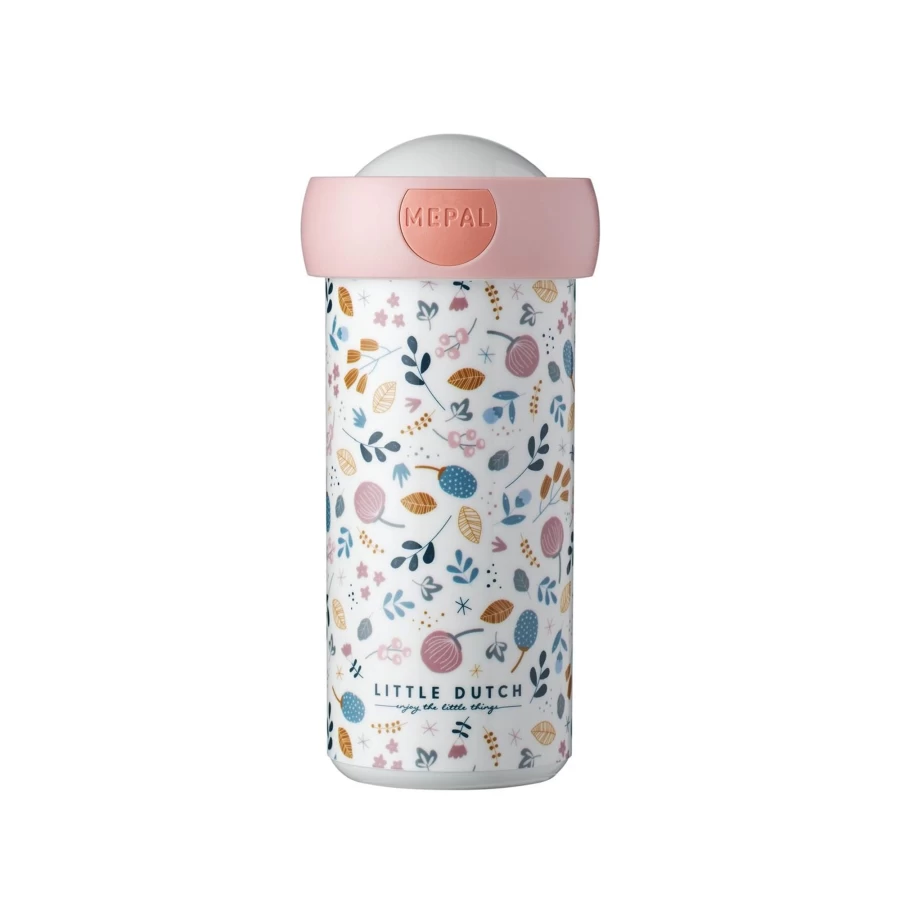 Little Dutch 300ml Kids Drink Bottle for School & Campus - BPA Free, Leak Proof
