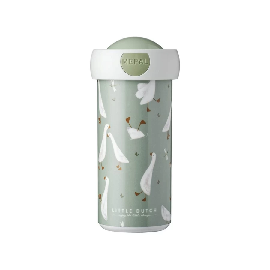 Little Dutch 300ml Kids Drink Bottle for School & Campus - BPA Free, Leak Proof