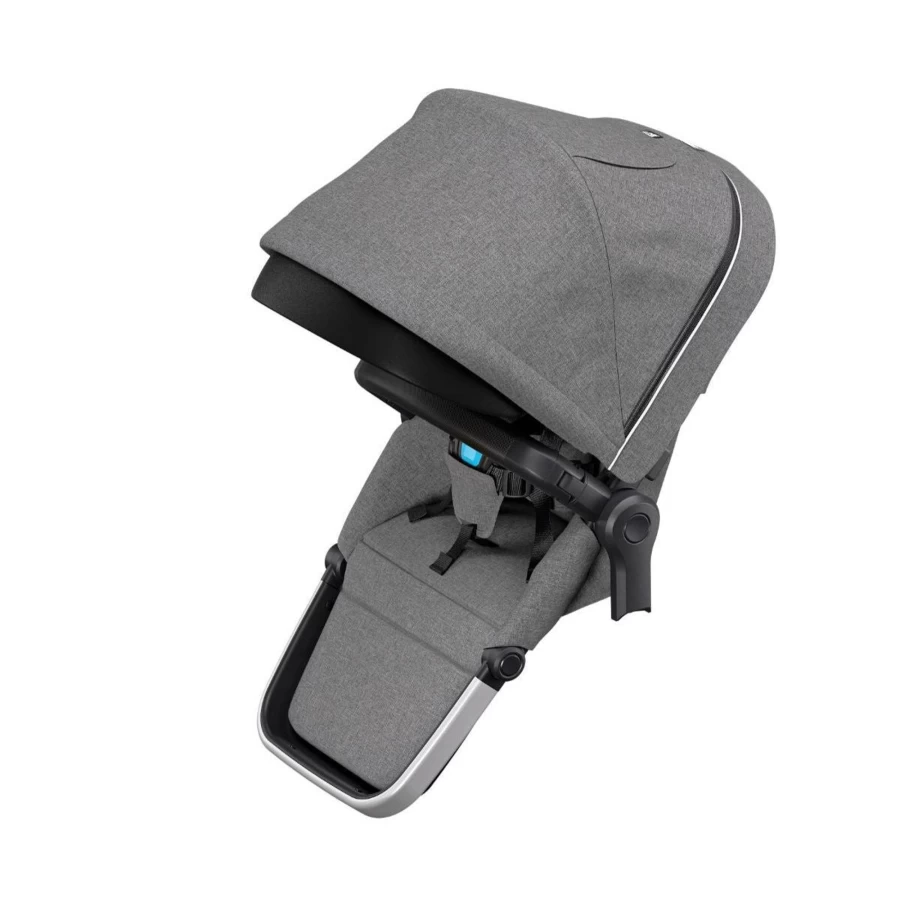 Thule Sleek Sibling Seat - Lightweight, Durable, and Comfortable Bike Child Seat for Safe Family Rides