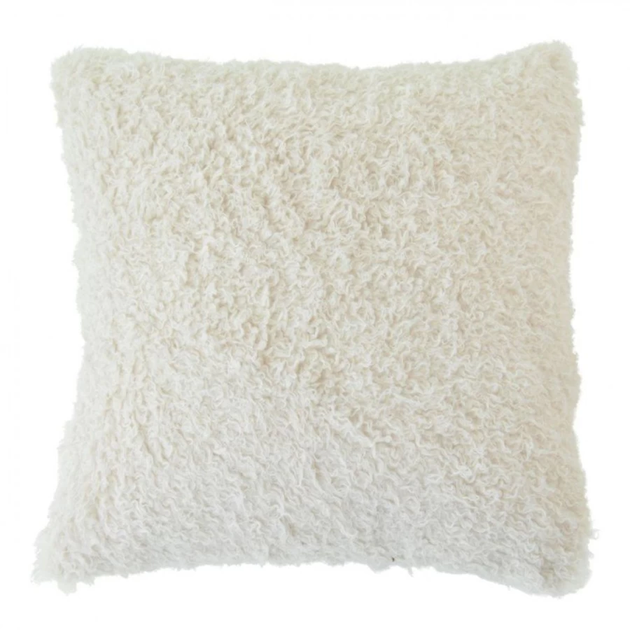 G'Round Plush Cushion Cover 45x45cm Soft Flake Fur Pillow Case Cozy Home Decor