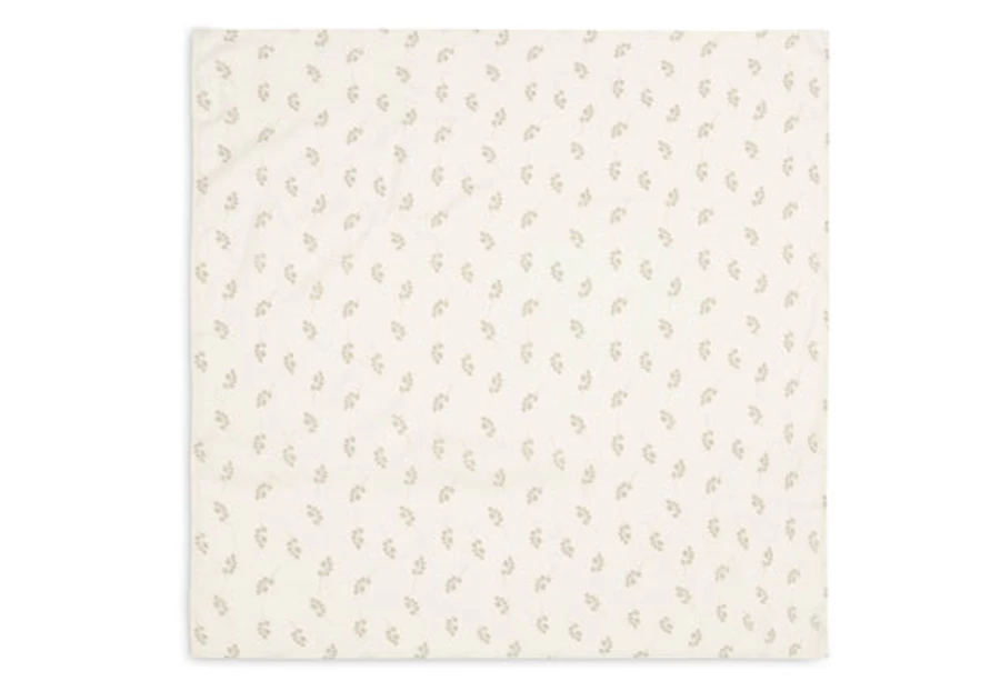 Jollein Muslin Swaddle Blankets 2-Pack 115x115 cm Soft Breathable Baby Wrap for Newborns