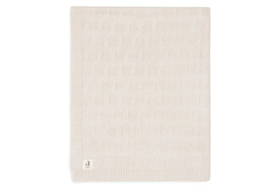 Jollein Grain Knit Blanket 75x100 cm - Soft Cozy Throw for Bed & Couch