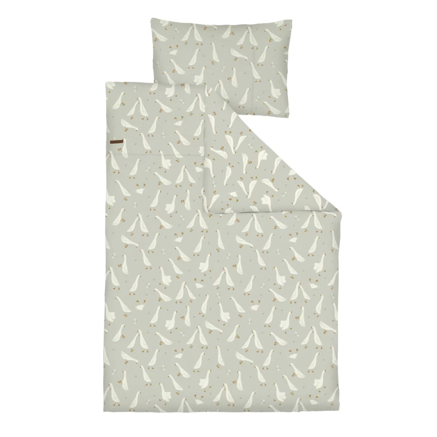 Little Dutch 100% Cotton Duvet Cover Set for Kids 140x100cm - Soft & Breathable Bedding