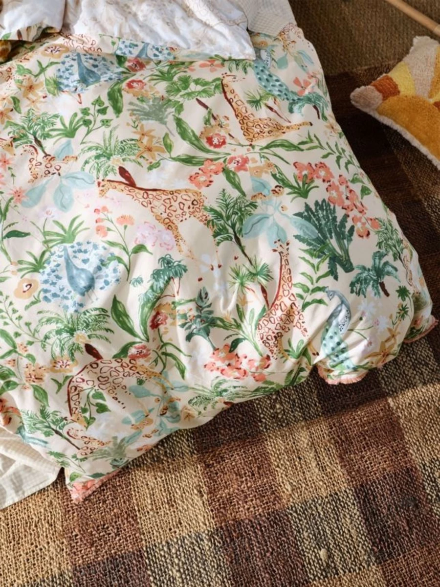Linenhouse Gentle Giants Duvet Cover Set - Single Size Cozy Bedding