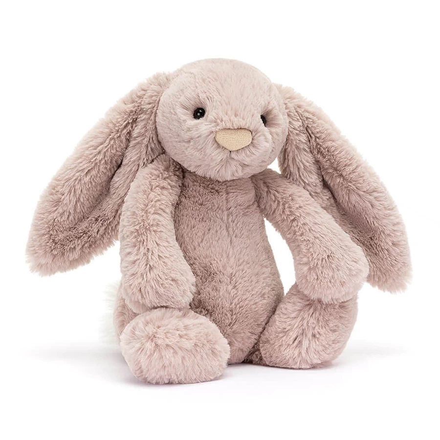 Jelly Cat Luxe Bashful Medium Soft Plush Bunny Toy - Premium Stuffed Animal for Kids & Collectors