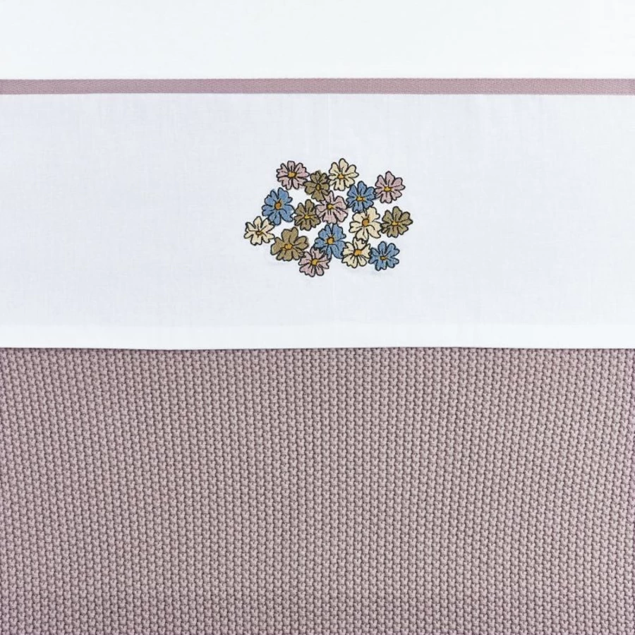 Meyco Premium Flat Sheet for Cot Bed – Soft, Breathable & Durable Cot-Size Fitted Sheet