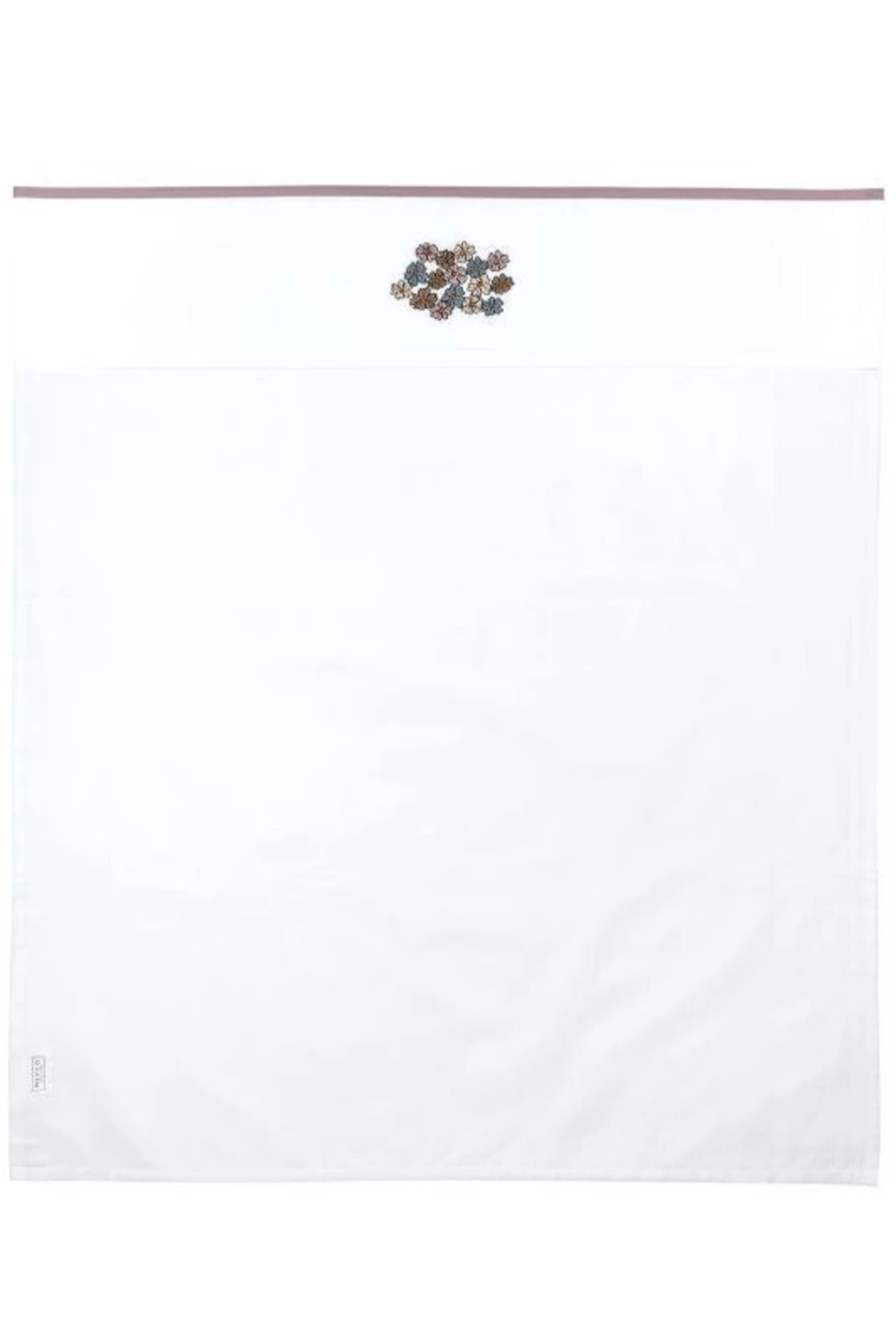 Meyco Premium Flat Sheet for Cot Bed – Soft, Breathable & Durable Cot-Size Fitted Sheet