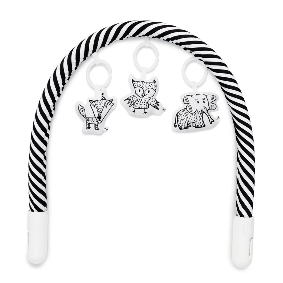 Dockatot Sleepyhead Deluxe+ Pod Toy Arch in Pristine White for Baby Play & Development