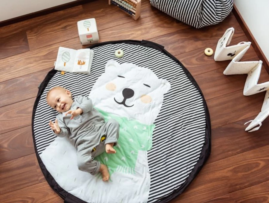 Play & Go Portable Soft Playmat for Kids – Foldable, Washable & Lightweight Play Mat for Indoor and Outdoor Use