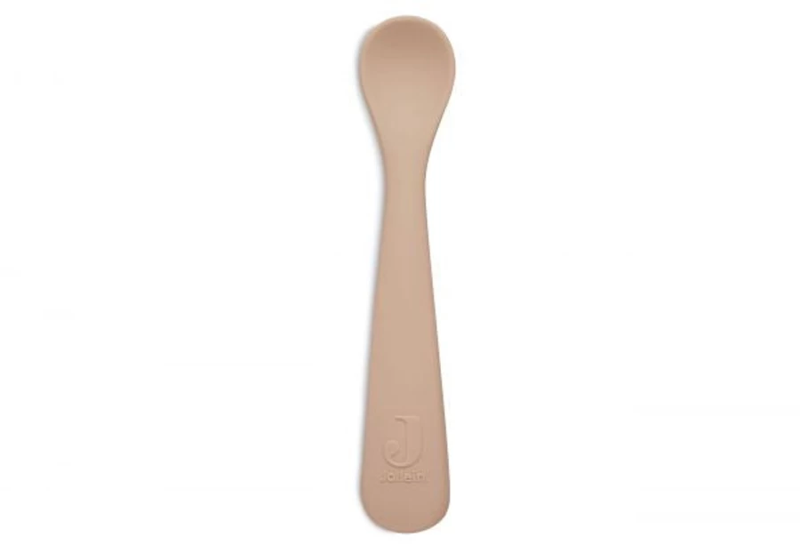 Jollein Premium Silicone Spoons Set - 2-Piece Heat-Resistant & Non-Slip Cooking Utensils for Kitchen & Baking