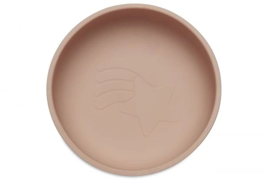 Jollein Pale Pink Silicone Bowl - BPA-Free, Flexible & Durable Kitchenware for Mixing & Serving