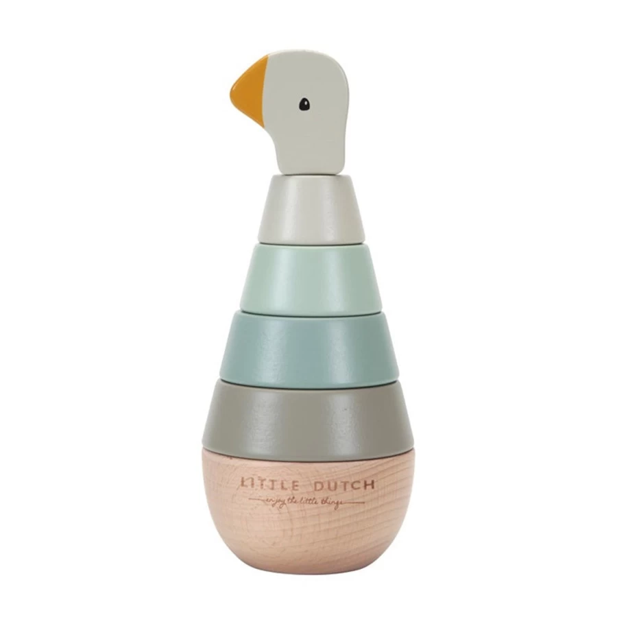 Little Dutch Stacking Rings Toy - Ld Ring Stacker for Toddlers by Little Dutch Goose Collection