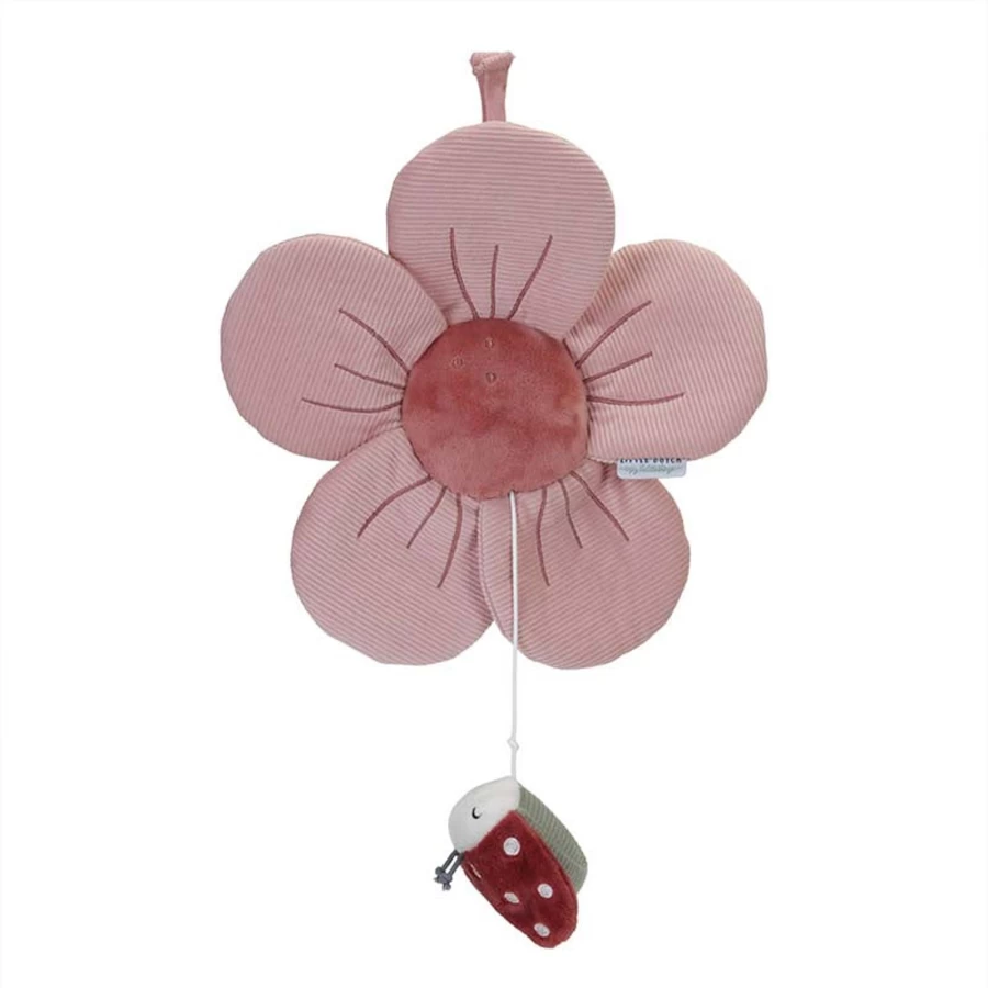 Little Dutch Musical Flower Box - Handcrafted Wooden Music Box for Gifts & Collectibles