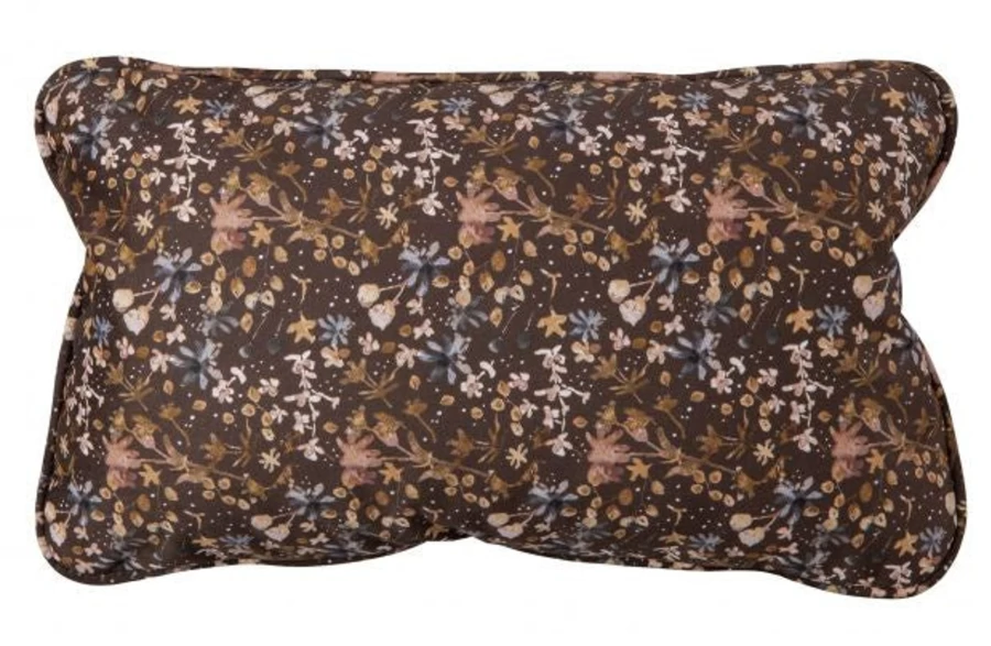 De Eekhoorn Velvet Flower Cushion 40x60cm - Luxury Decorative Pillow Cover for Sofa & Bed