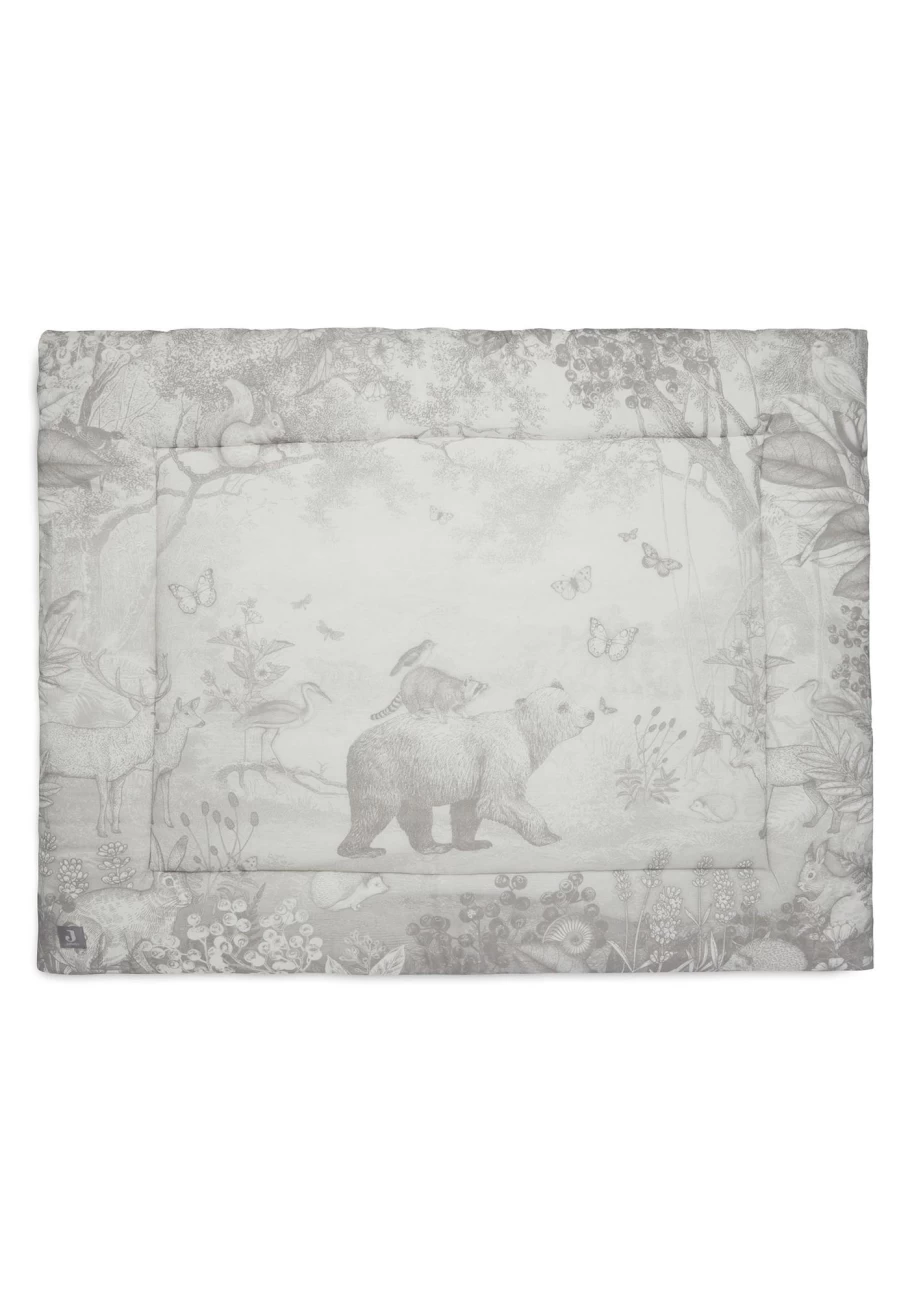Jollein Baby Playpen Mat 75x95cm - Non-Slip Forest Animals Activity Rug for Kids & Toddlers