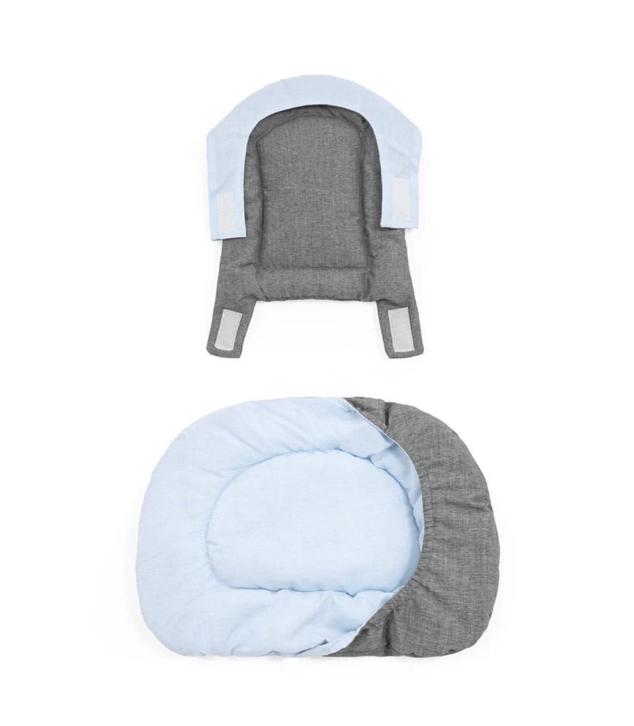 Stokke Nomi Cushion - Grey Blue Premium High Chair Seat Pad