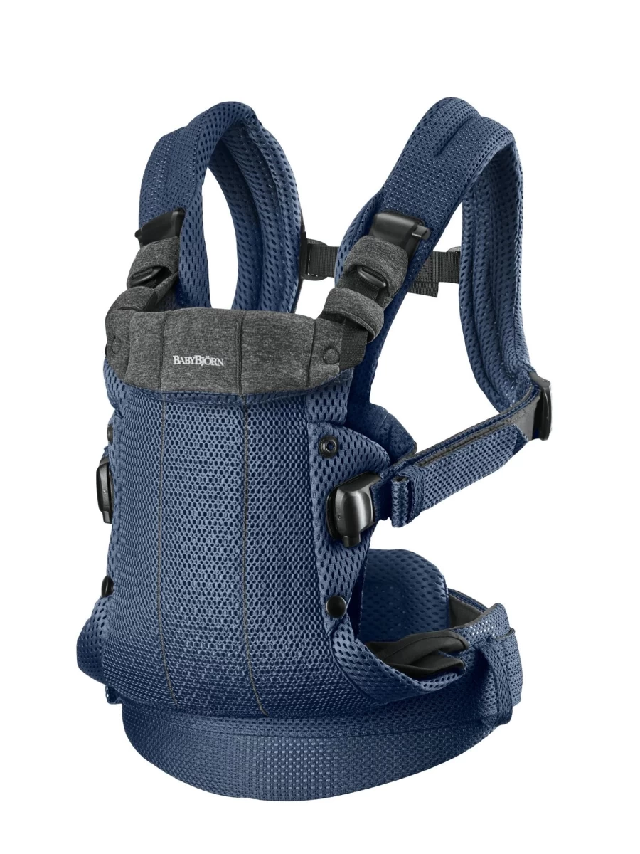 BabyBjörn Harmony 3D Mesh Baby Carrier - Ergonomic, Breathable Infant Carrier for Hands-Free Comfort