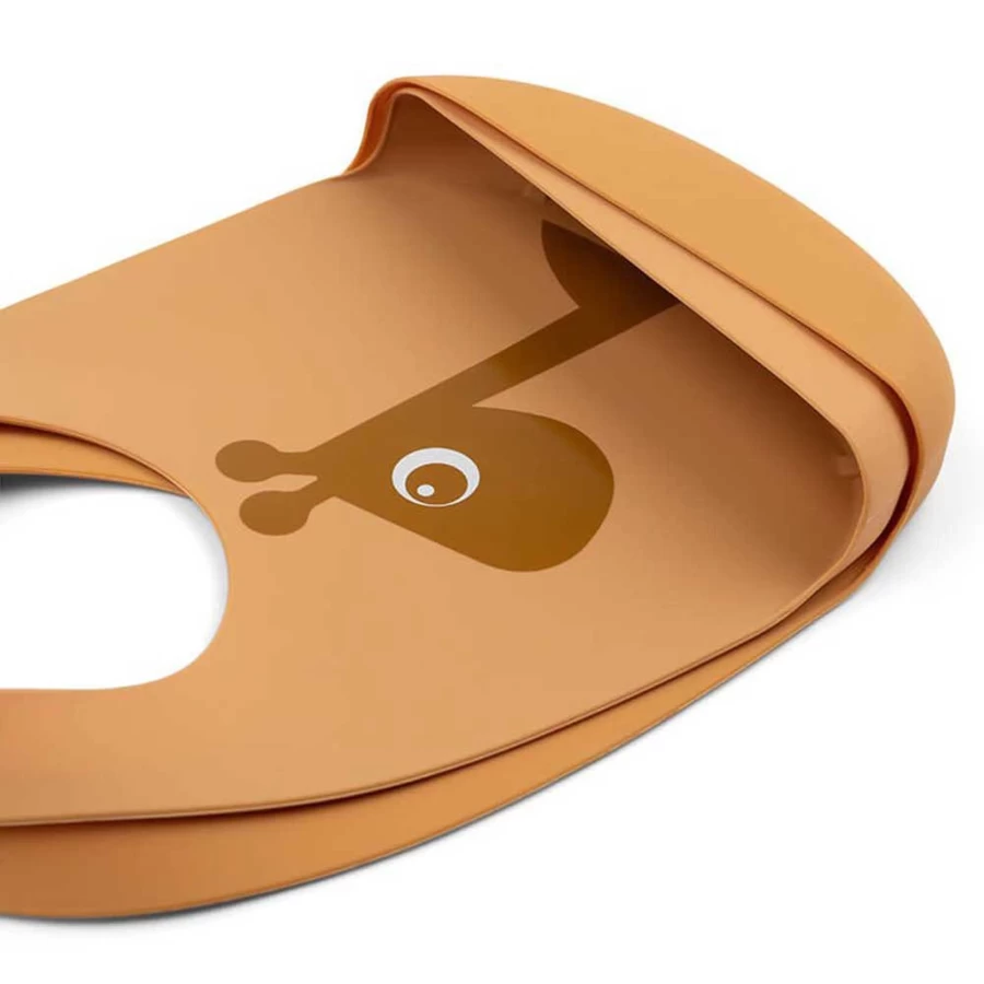 Done by Deer Silicone Baby Bibs - 2 Pack, Soft, Durable, and Easy Clean Feeding Bibs for Toddlers