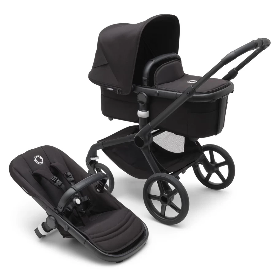 Bugaboo Fox5 Complete Stroller - Premium Lightweight Travel System with All-Terrain Wheels