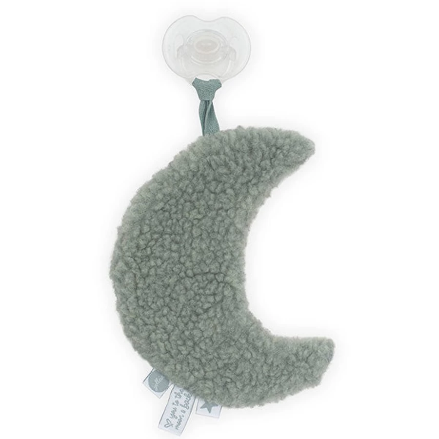 Jollein Baby Pacifier Holder with Soft Cloth for Secure and Comfortable Use