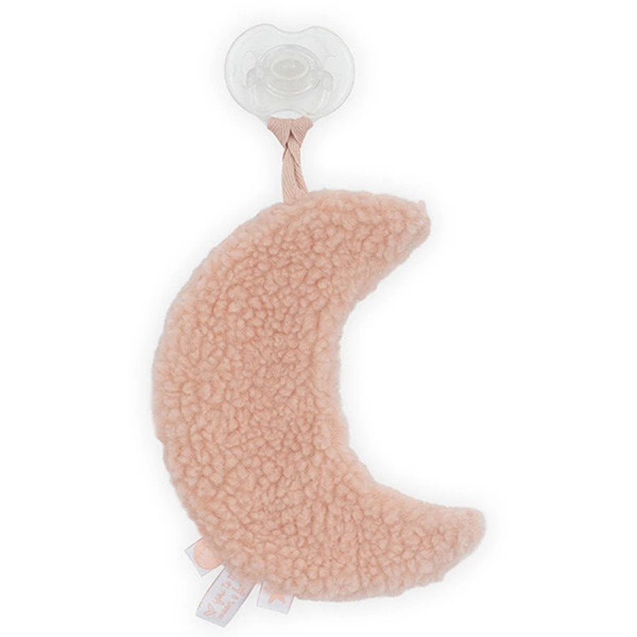 Jollein Baby Pacifier Holder with Soft Cloth for Secure and Comfortable Use