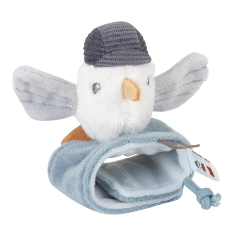 Little Dutch Wooden Wrist Rattle - Natural Baby Teether Toy for Newborns & Infants