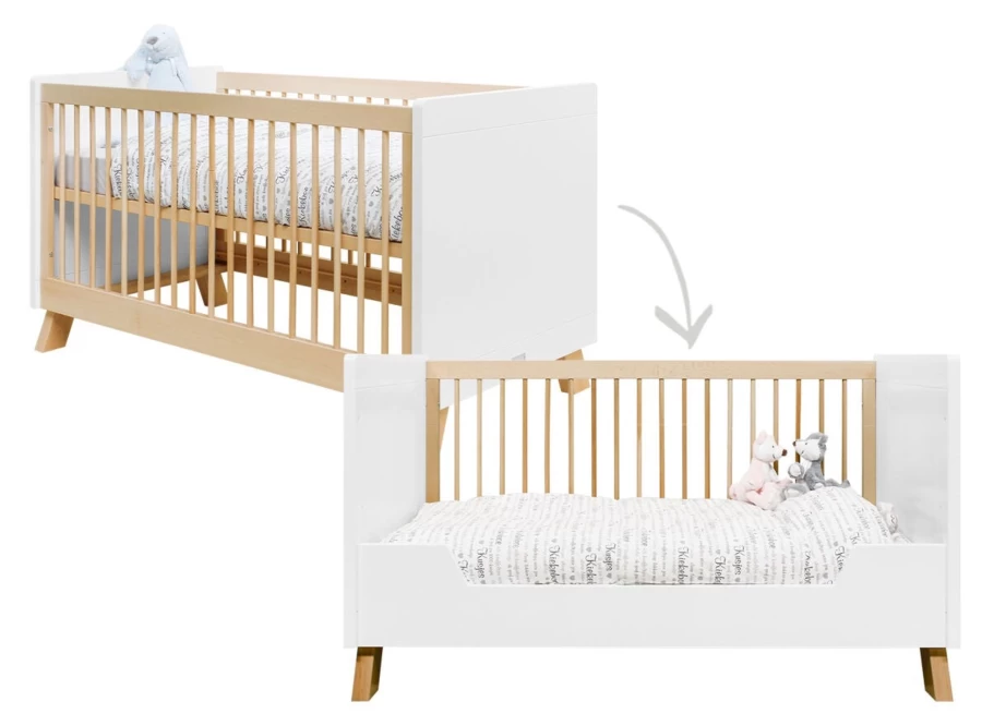 Bopita Lisa 140x70cm Cotbed for Babies - Sturdy & Safe Toddler Bed