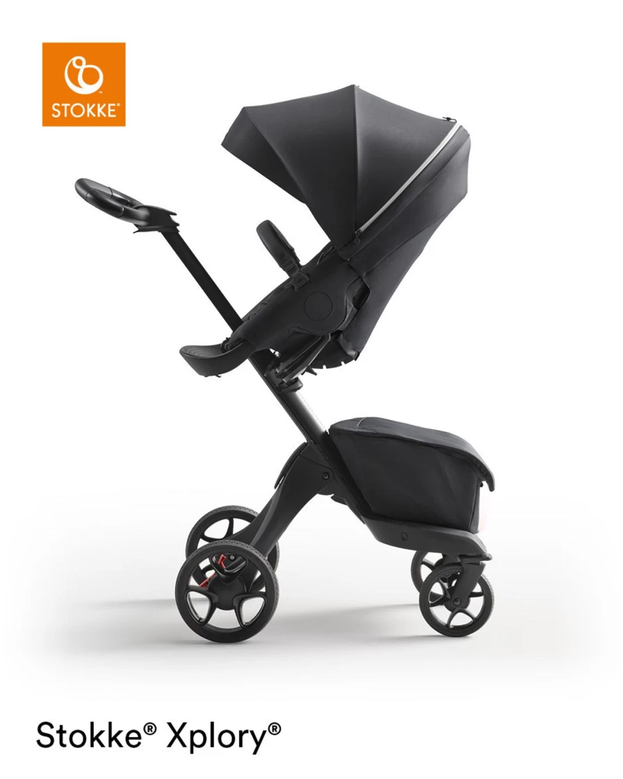 Stokke Xplory X Premium Baby Stroller – High-End Lightweight Travel System with Adjustable Seat