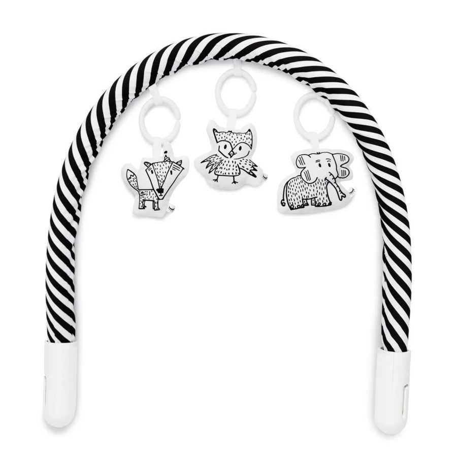 Dockatot Sleepyhead Deluxe+ Pod Toy Arch in Pristine White for Baby Play & Development