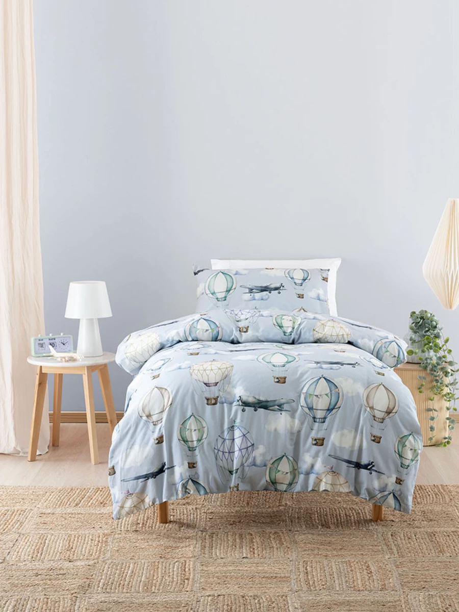 Linenhouse Single Duvet Cover Set "Fly With Me" - Premium Bedding Collection